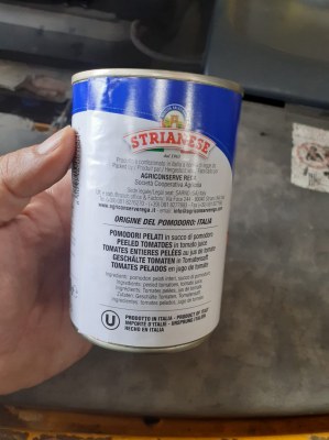 Conserve de Tomate entière pelée italienne