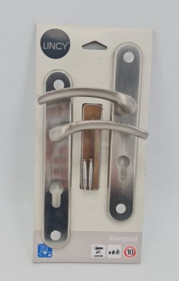 DESTOCKAGE EXCLUSIF  Ensemble Poignées De Porte Inox Cylindre...