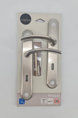 DESTOCKAGE EXCLUSIF  Ensemble Poignées De Porte Inox Cylindre...