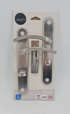 DESTOCKAGE EXCLUSIF  Ensemble Poignées De Porte Inox Cylindre...