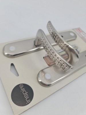 DESTOCKAGE EXCLUSIF  Ensemble Poignées De Porte Inox Cylindre...