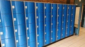 Lot de casiers pour employés ou étudiants à vendre