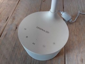 Lampe de bureau LED avec haut-parleur intégré , port USB et dimmer