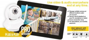 Caméra indoor wireless HD IP PRO