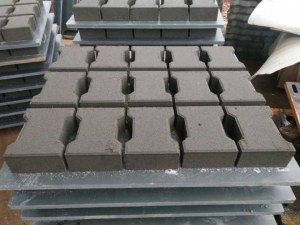 Machine bloc beton OTT6A parpaing brique agglos pave bordure
