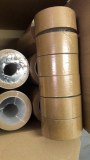 Déstockage de rouleaux adhésifs papier kraft pour emballage 50mm x 50mètres