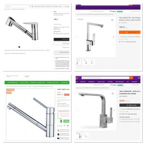 DESTOCKAGE EXCLUSIF TEKA mitigeurs évier, lavabo, douche, Bain-douche