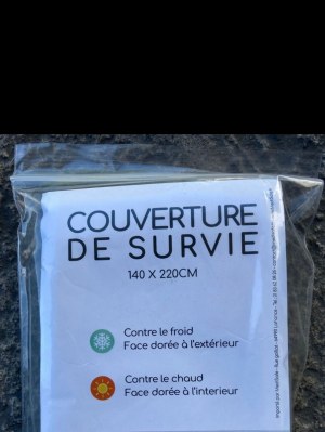 Destockage couvertures de survie à prix coûtant