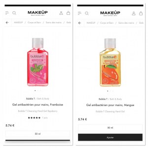 DESTOCKAGE Gel Antibactérien BUBBLE T Neuf