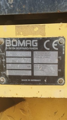 Compacteur Bomag BW100 AD-4