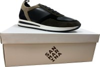 DESTOCKAGE BASKETS EN CUIR HOMMES SAN MARINA