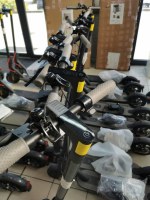 Lot de trottinettes électriques