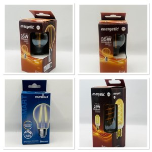 DESTOCKAGE Exclusif LOT Ampoules Nordlux connectées et filament ambre