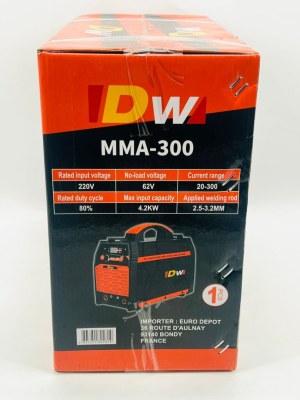 DESTOCKAGE EXCLUSIF  DW MMA - 300 Machine de soudage Design In germany