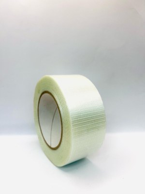 DESTOCKAGE ROULEAUX SCOTCH Adhésif armé chaîne et trame TRANSPARENT neuf