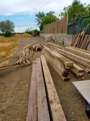 Eléments de charpente bois