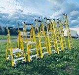 Destockage exclusif  Lot d'Echelle WERNER FG PODIUM W/CASTERS 2T 3T 4T 5T 6T 8T Neuf...