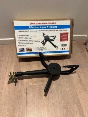 Réchaud à gaz: Tripatte Decotec