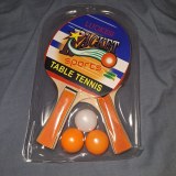 Kit jeux sport 2 raquettes de Tennis de table Ping Pong 3 balles