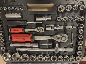 108 pièces Ensemble de douilles professionnelles Huttenberg