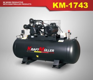 BELT TYPE AIR COMPRESSOR 380V/50HZ/7.5HP 500 LITERS KM-1743