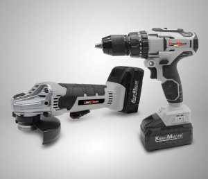 CORDLESS DRILL ANGLE GRINDER PROLINE SET BRUSHLESS KM-1779