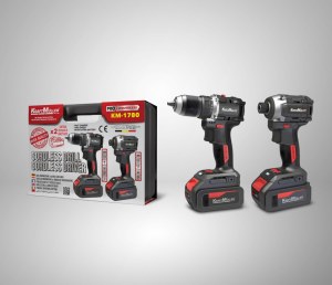CORDLESS DRILL CORDLESS DRIVER SET BRUSHLESS KM-1780