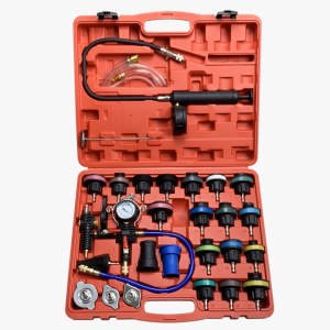 28PC COOLING SYSTEM PRESSURE TESTER & REFILLING KIT KM-1678