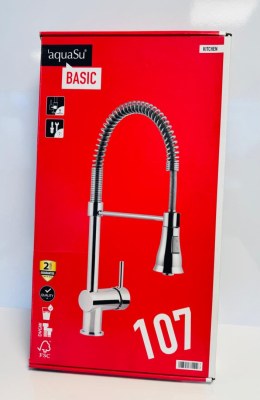 DESTOCKAGE Mitigeur Pro en Laiton Cuisine AquaSu Cartouche Céramique