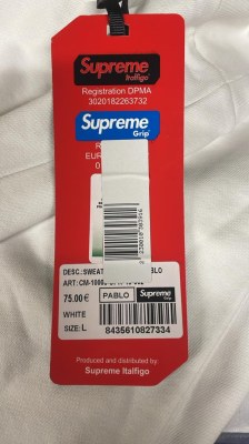 Lot grossiste – vêtements neufs Supreme Grip