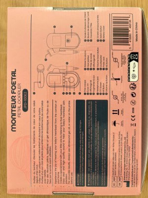 Doppler fœtal de grossesse professionnel ECHOVIA – MD, IP22, CE 0598 – Stock France –...