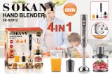 SOKANY - Batteur Plongeur 4 en 1 600W
