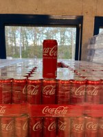 Palette de 2592 canettes coca cola 33cl