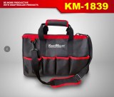 SAC A OUTILS NOIR ET ROUGE KM-1839