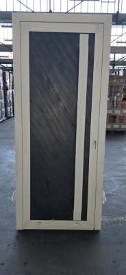 Portes d’entrée en aluminium NEUVES