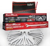 JEU DE CLES PLATES A OEILLETS KRAFTMULLER KM-25PCS