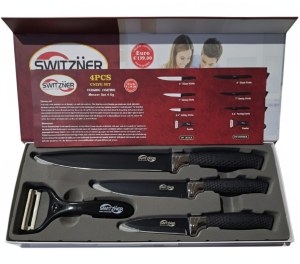 Coffret couteaux Switzner – Set 4 pièces