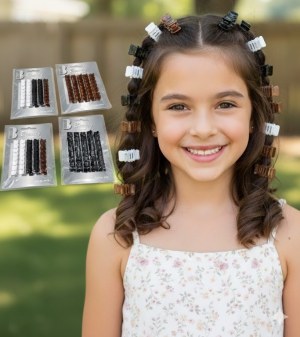 SUPER OFFRE ACCESSOIRES CHEVEUX, Barrettes, invisibles & élastiques, PROMO : 0,12 € au...