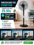 Camions de ventilateurs sur pied