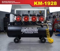COMPRESSEUR 200 L A MOTEURS ELECTRIQUES SILENCIEUX KM-1928