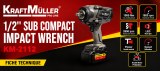 CLE A CHOC 1/2" SUB COMPACT 20V – 1000 NM KM-2112