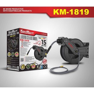 ENROULEUR A AIR 15M AUTO METAL KM-1819