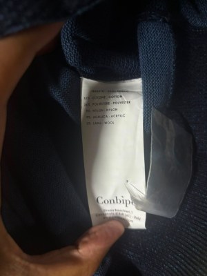DESTOCKAGE PRO : CARDIGANS EN MAILLE CONBIPEL (Made in Italy) – LOT DE 280 PIÈCES