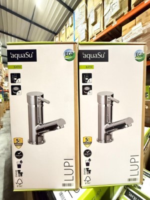 DÉSTOCKAGE –Robinet de lavabo avec douchette aquaSu® chromé NN799126