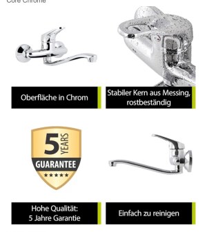 DESTOCKAGE – Mitigeur Cuisine AquaSu®️ Atoll _796125 GERMANY