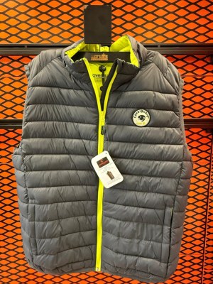 DÉSTOCKAGE –Gilet thermique KUMA gris/jaune - COVERGUARD - 5KVGY