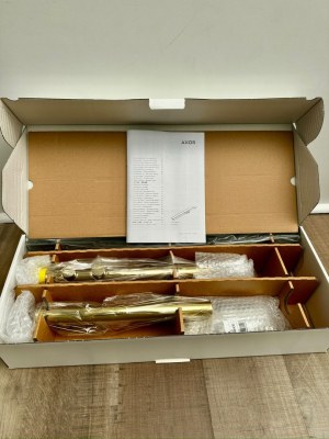 LOT AXOR / HANSGROHE ROBINNETERIE MITIGEURS BAINS DOUCHE & DOUCHE - OR POLI