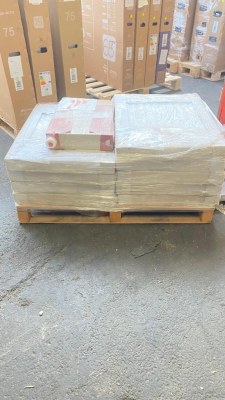 LOT DESTOCKAGE 10 RADIATEURS RADSON – 9 INTEGRA 21S + 1 NARBONNE H – STOCK PROFESS...