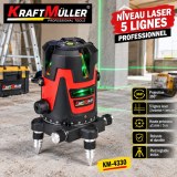 NIVEAU LASER 5 LIGNES KM-4330
