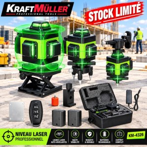 NIVEAU LASER KM-360X4 KM-4326